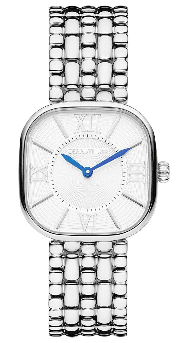 Cerruti 1881 CIWLG2225201 28 mm Gri Çelik Kordon Analog Kadın Kol Saati