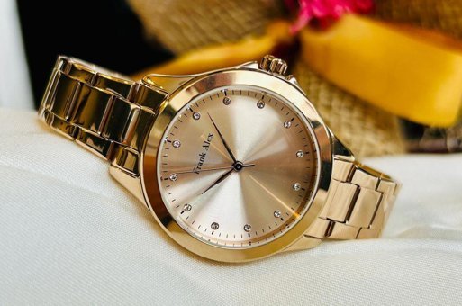 Frank Alex FA.14044M.02 33 mm Rose Gold Çelik Kordon Analog Kadın Kol Saati