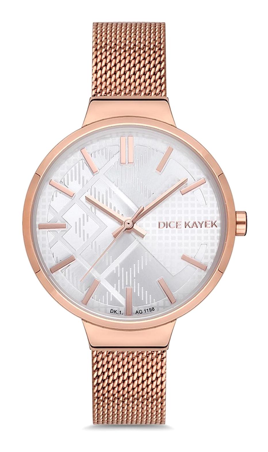 Dice Kayek DK.1.AG1198.01 37 mm Rose Gold Çelik Kordon Analog Kadın Kol Saati