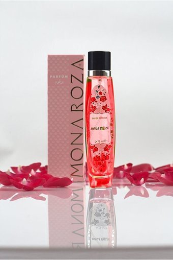 MonaRoza Isparta Gül 3 Parça Kadın Parfüm Seti EDT Kırmızı + Sarı + Beyaz 3x75 ml