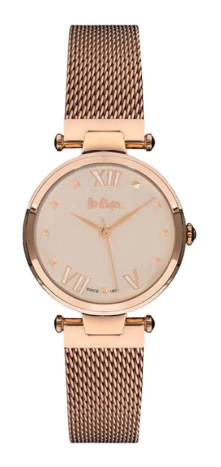 Lee Cooper LC06880.410 40 mm Rose Gold Metal Kordon Analog Kadın Kol Saati