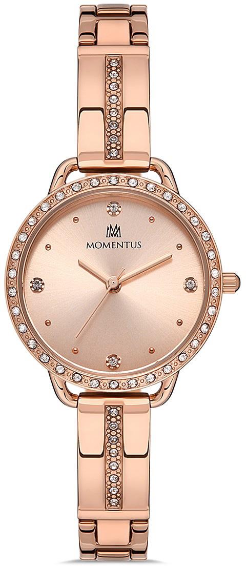 Momentus SW260R-12SR 30 mm Rose Gold Çelik Kordon Analog Kadın Kol Saati