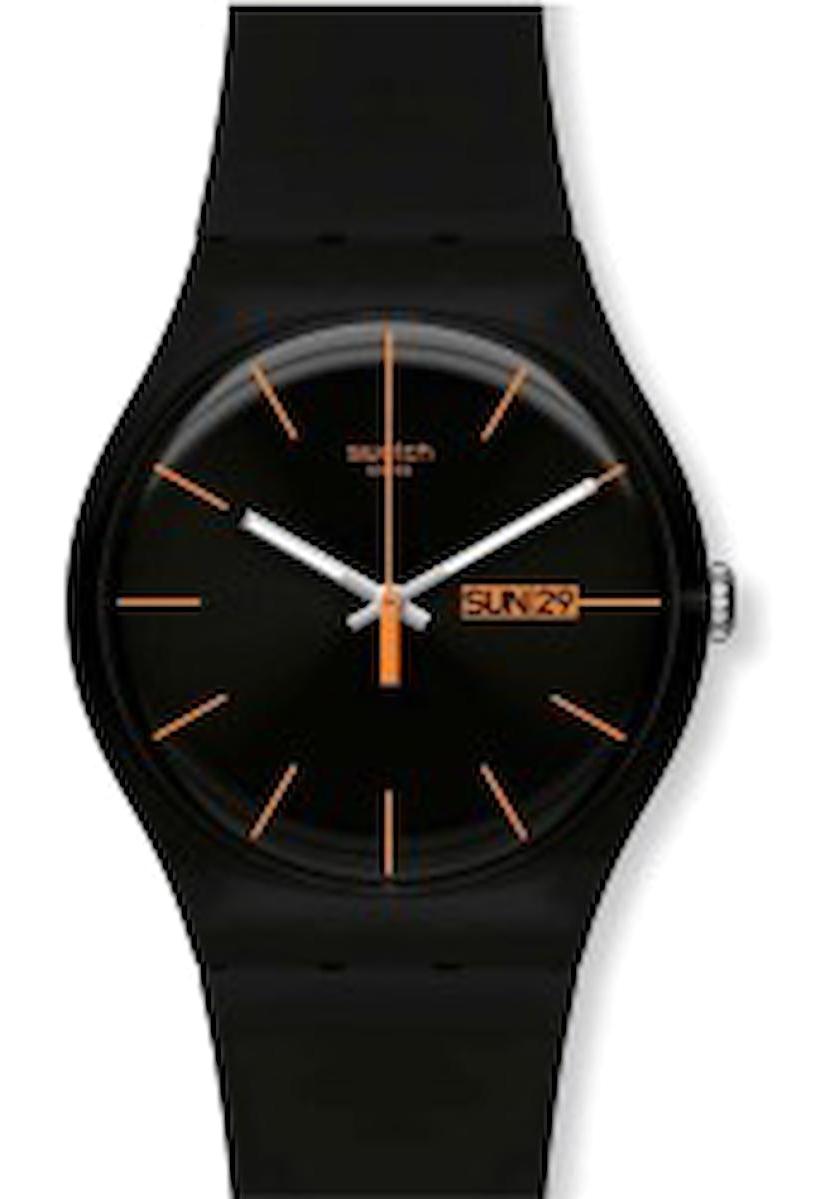 Swatch SUOB704 41 mm Siyah Çelik Kordon Analog Kadın Kol Saati