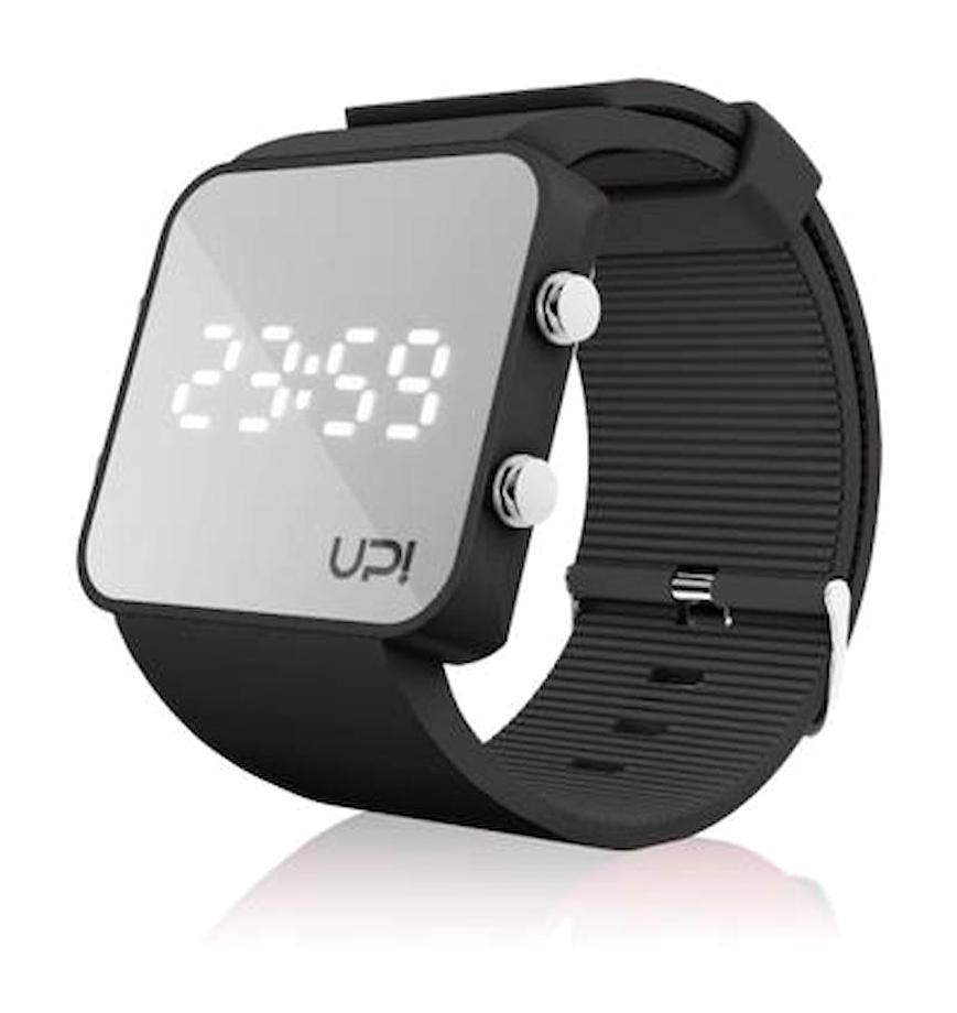 Upwatch 36 mm Siyah Silikon Kordon Dijital Kadın Kol Saati