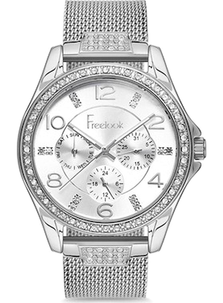 Freelook F.3.1037.01 34 mm Gri Metal Kordon Analog Kadın Kol Saati