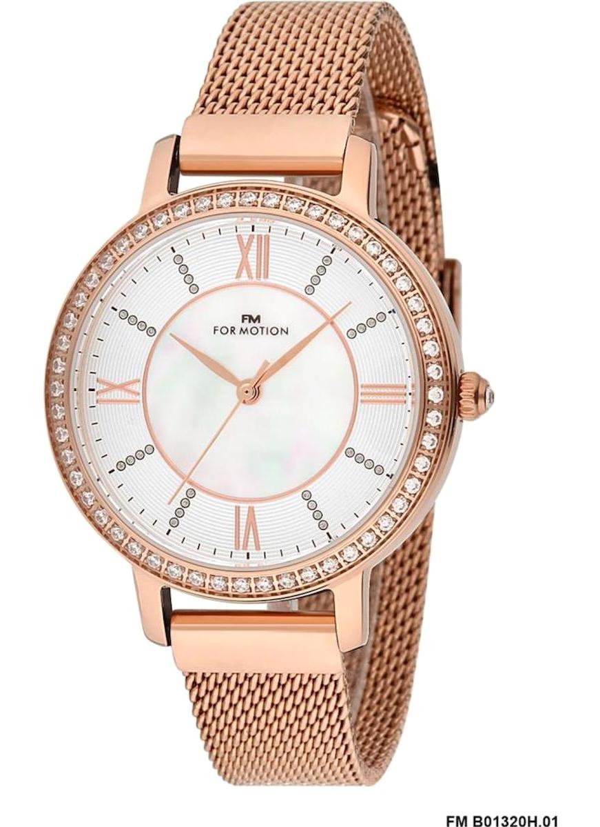 For Motion FM.B01320H.01 34 mm Rose Gold Çelik Kordon Analog Kadın Kol Saati