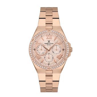 Daniel Klein DKE.1.10717-4 Takvimli 35 mm Rose Gold Çelik Kordon Analog Kadın Kol Saati