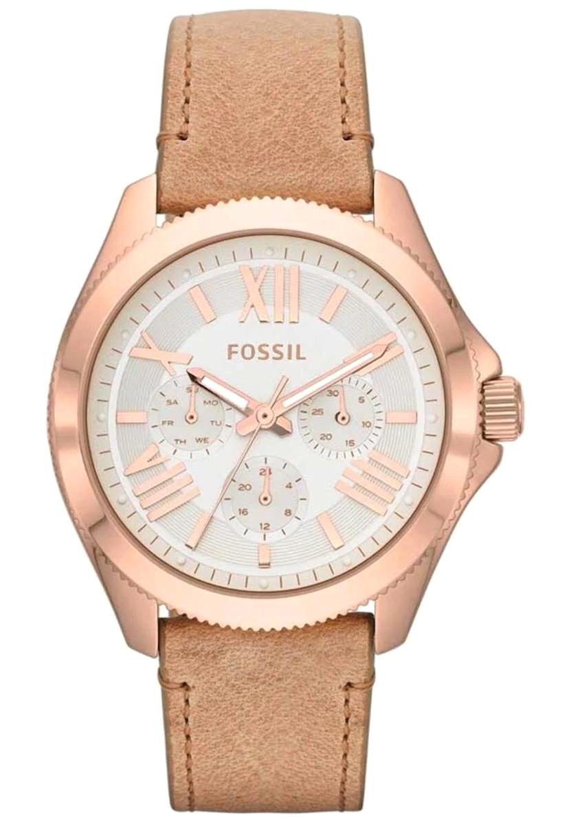 Fossil AM4532 38 mm Kahverengi Deri Kordon Analog Kadın Kol Saati