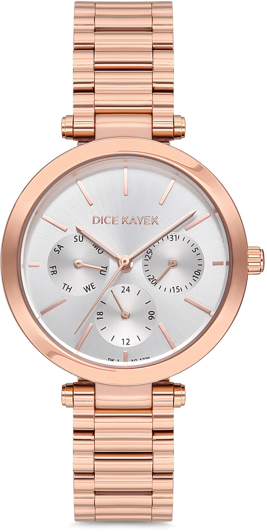 Dice Kayek DK.1.AG1229.01 28 mm Rose Gold Metal Kordon Analog Kadın Kol Saati