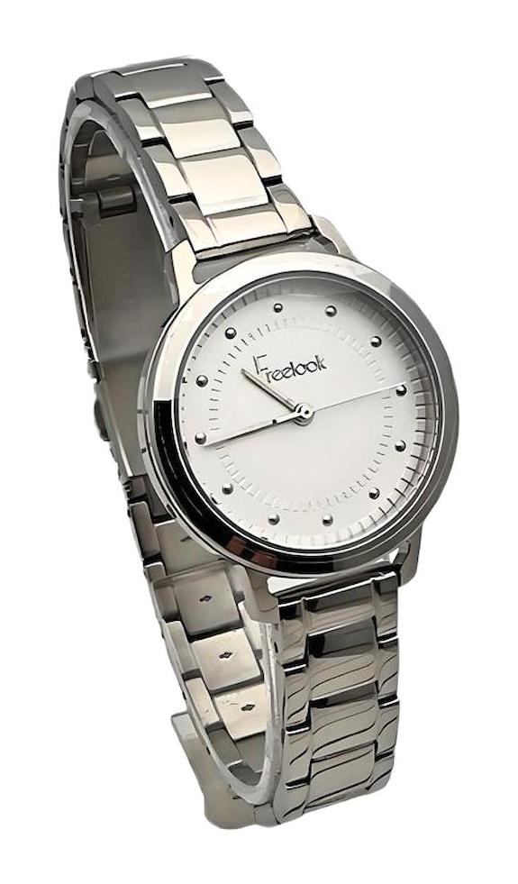 Freelook F.8.1059.01 29 mm Gri Çelik Kordon Analog Kadın Kol Saati