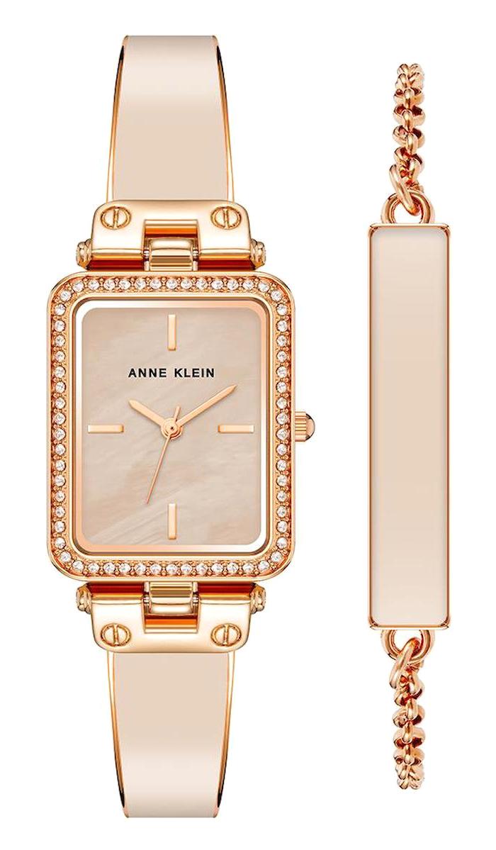 Anne Klein AK-3898BHST 22 mm Rose Gold Metal Kordon Analog Kadın Kol Saati