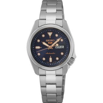 Seiko SPORTS Takvimli 28 mm Gri Çelik Kordon Analog Kadın Kol Saati