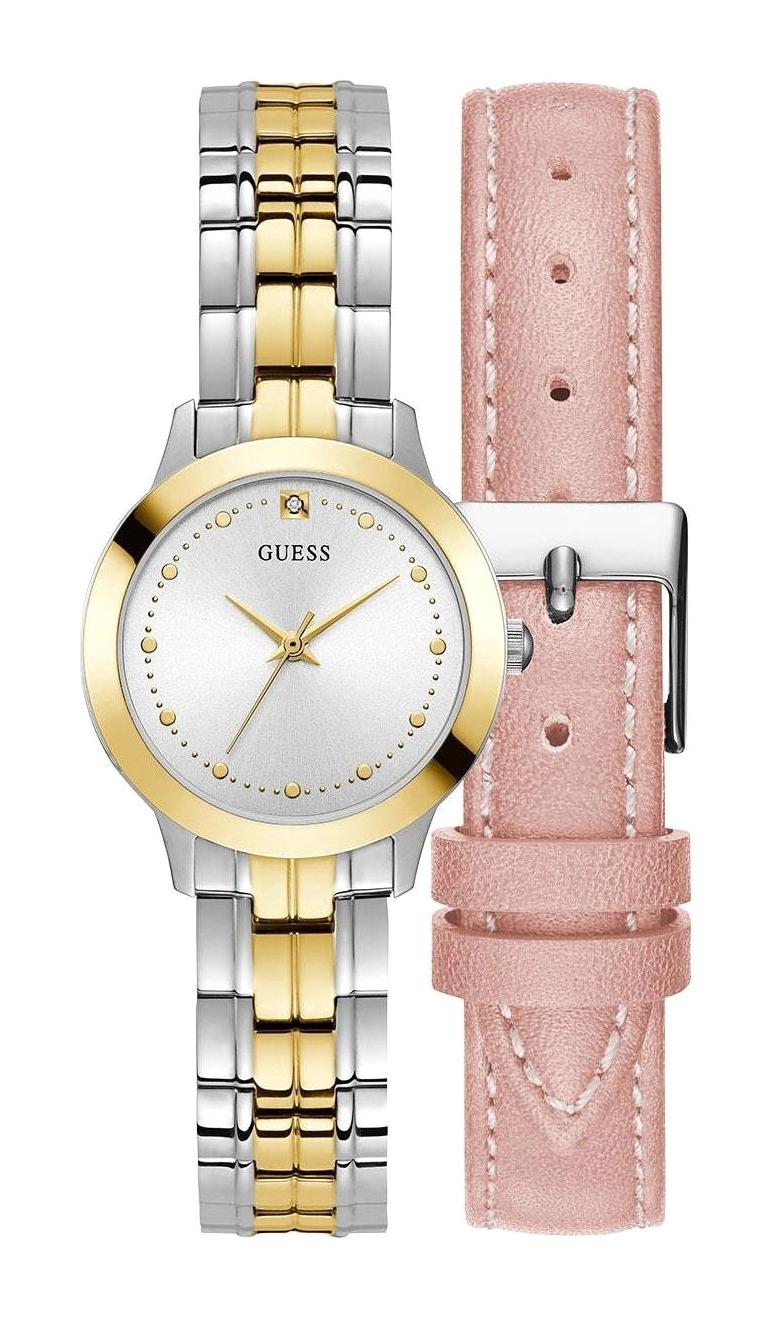 Guess GUGW0348L1 30 mm Altın-Gri Çelik Kordon Analog Kadın Kol Saati