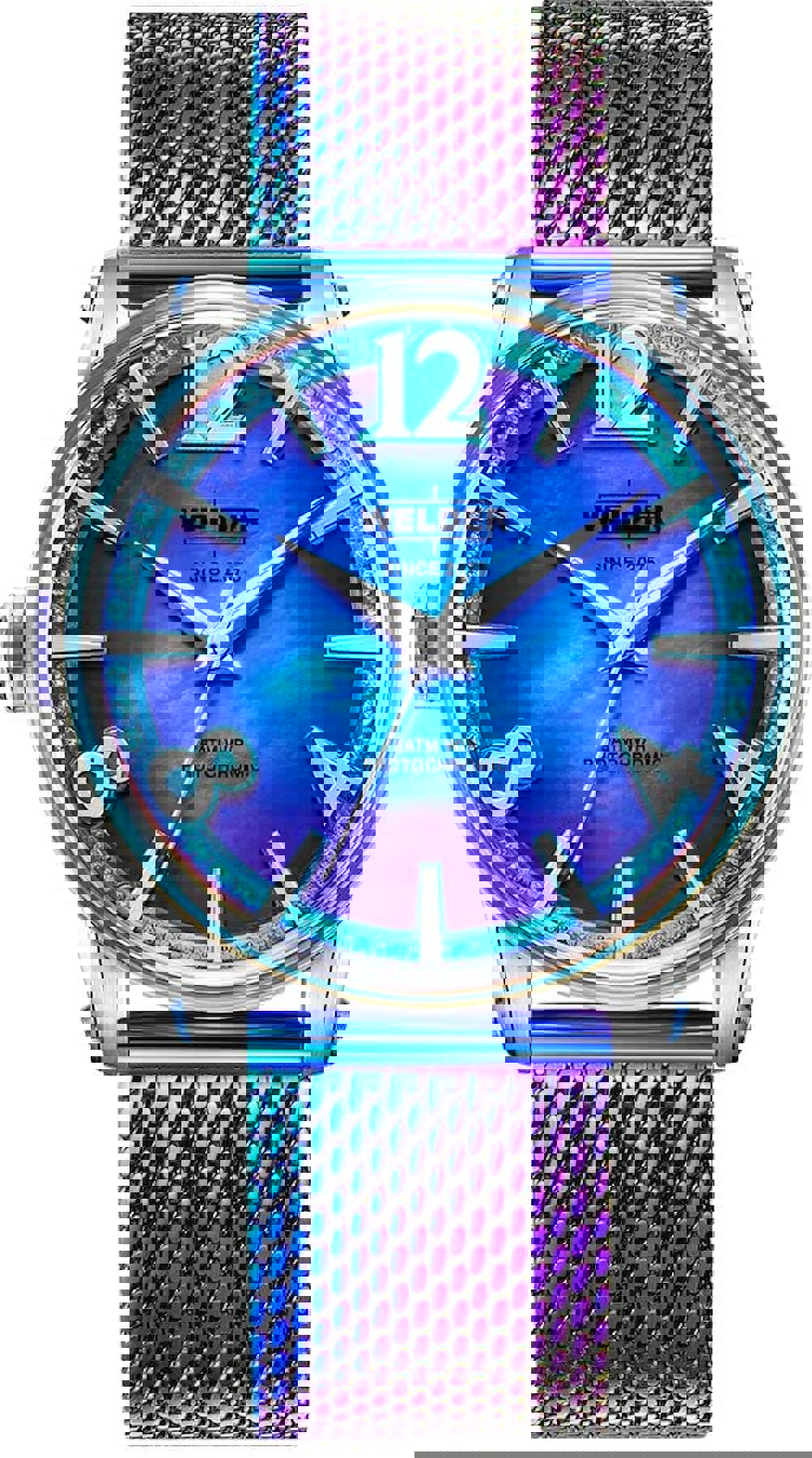 Welder Watch WRN2002 36 mm Çok Renkli Çelik Kordon Analog Kadın Kol Saati