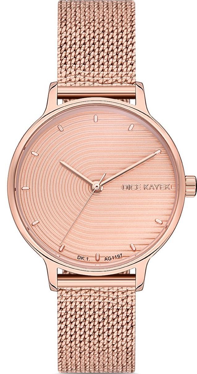 Dice Kayek DK.1.AG1197.11 32 mm Rose Gold Çelik Kordon Analog Kadın Kol Saati