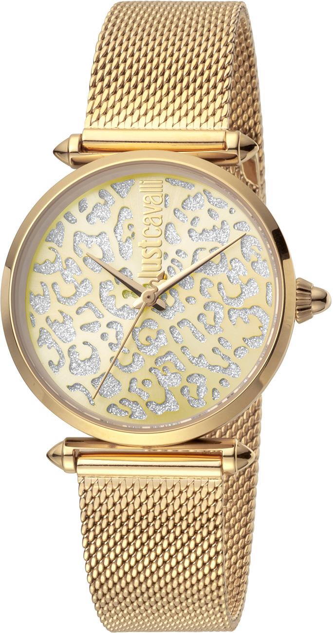 Just Cavalli JC1L085M0065 34 mm Altın Çelik Kordon Analog Kadın Kol Saati