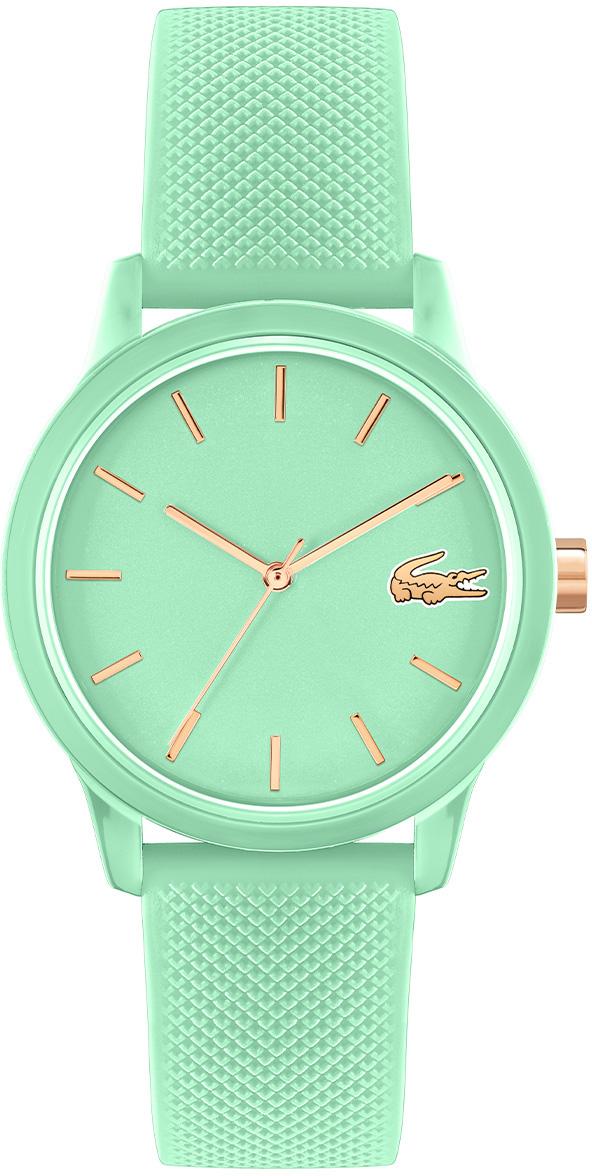 Lacoste LAC2001227 36 mm Yeşil Silikon Kordon Analog Kadın Kol Saati