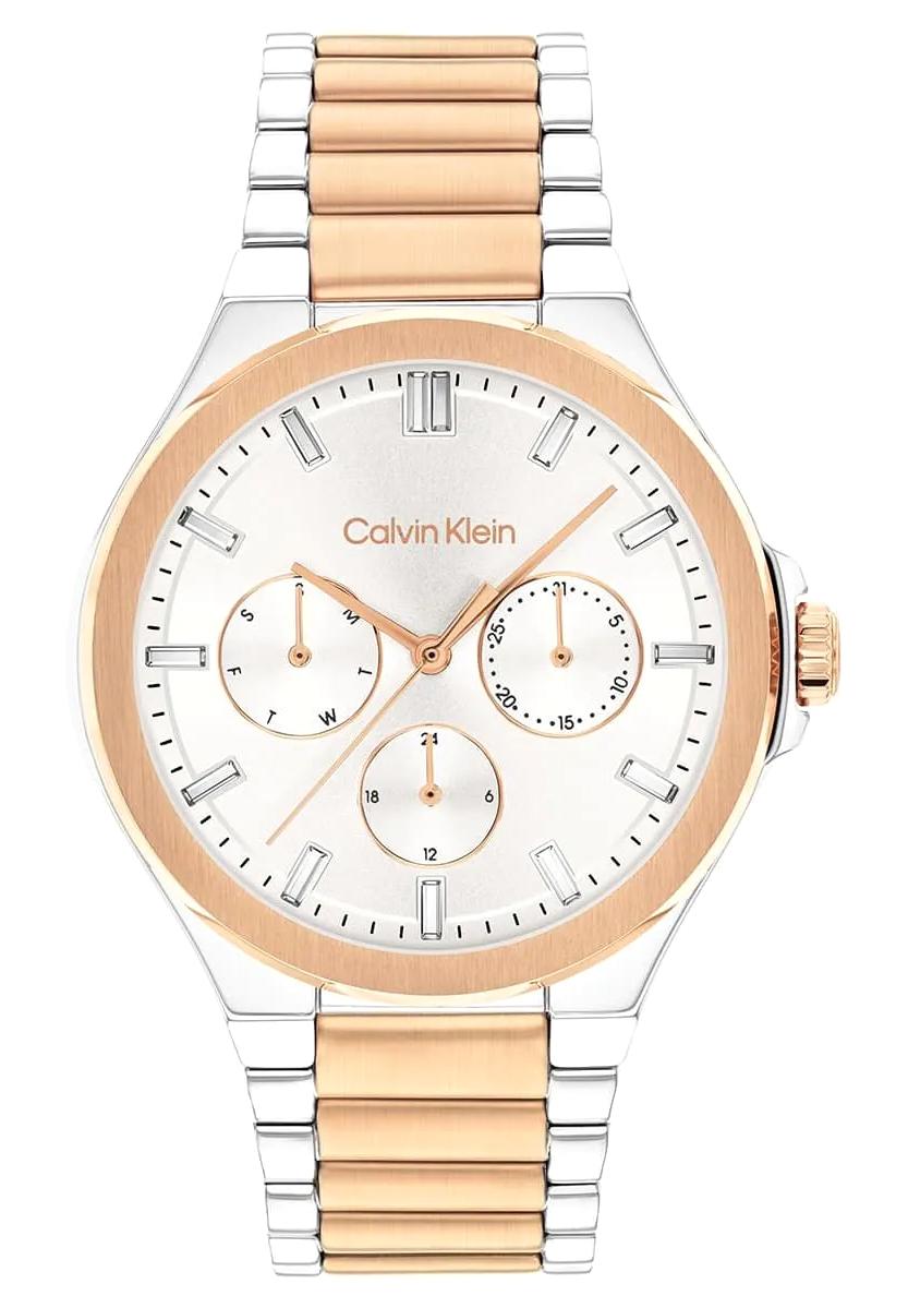 Calvin Klein CK25100052 38 mm Gri-Rose Gold Çelik Kordon Analog Kadın Kol Saati