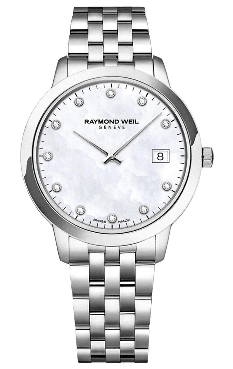Raymond Weil RW5385ST97081 Takvimli 34 mm Gri Çelik Kordon Analog Kadın Kol Saati
