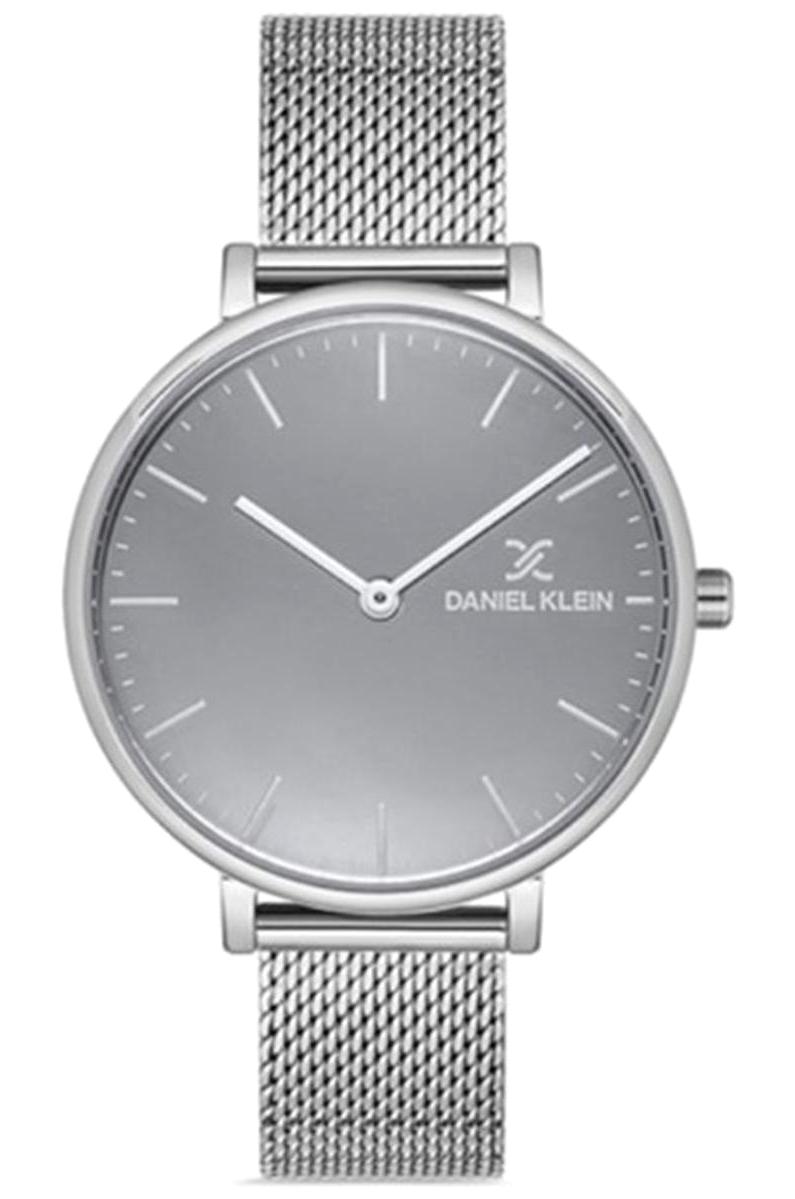 Daniel Klein DK.1.12809.1 46 mm Gri Hasır Kordon Analog Kadın Kol Saati