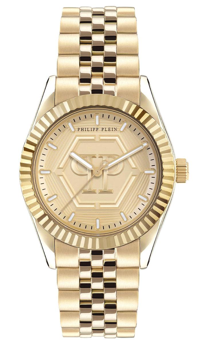Philipp Plein PW2BA0523 38 mm Altın Çelik Kordon Analog Kadın Kol Saati