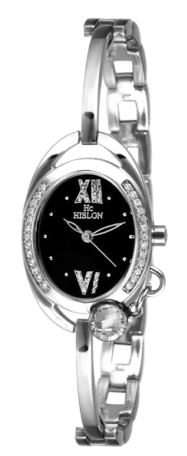 Hislon 3082-22321 22 mm Gri Çelik Kordon Analog Kadın Kol Saati