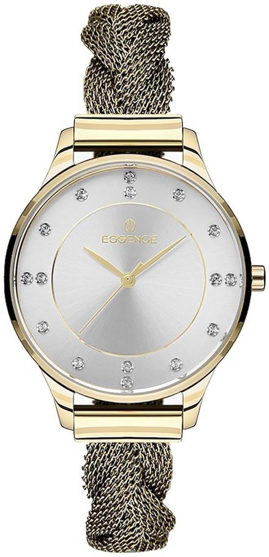 Essence ES6450FE.130 36 mm Gri Çelik Kordon Analog Kadın Kol Saati