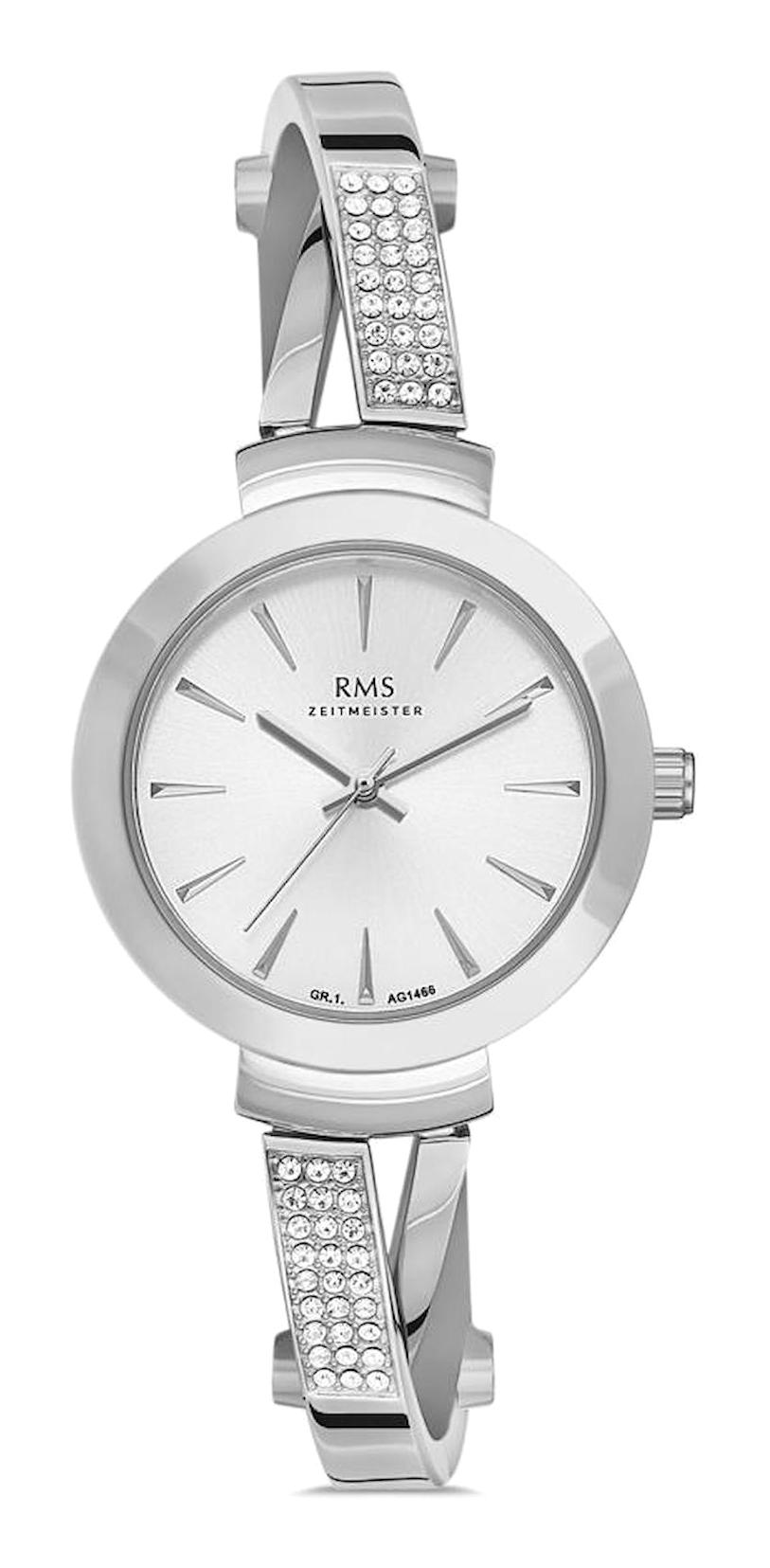 Romanson GR.1.AG1466.05 31 mm Gri Çelik Kordon Analog Kadın Kol Saati