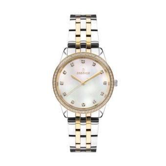 Essence ES6757FE.220 35 mm Altın-Gri Çelik Kordon Analog Kadın Kol Saati
