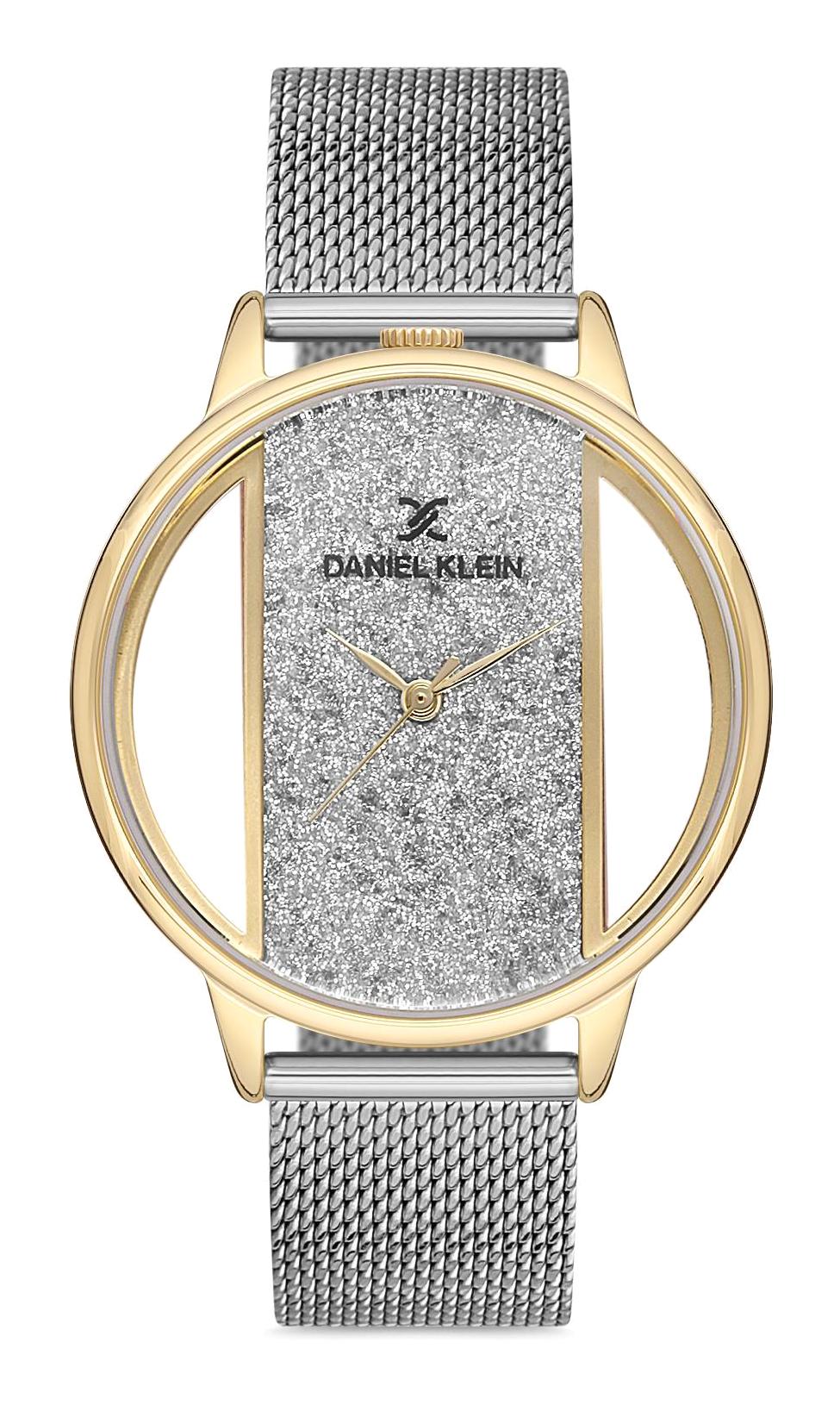Daniel Klein DK102.DK.1.12690.6 36 mm Gri Hasır Kordon Analog Kadın Kol Saati
