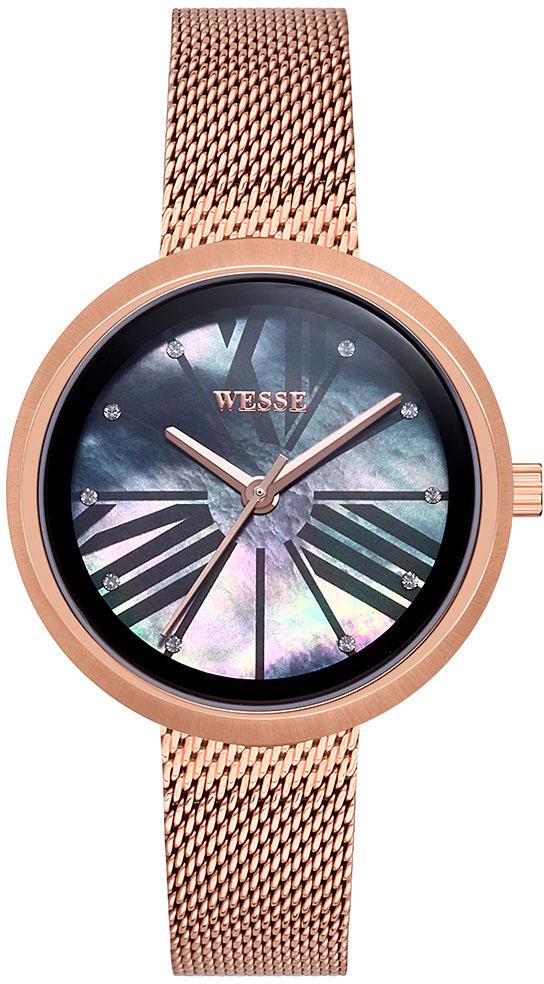 Wesse WWL3011-01M 36 mm Rose Gold Çelik Kordon Analog Kadın Kol Saati