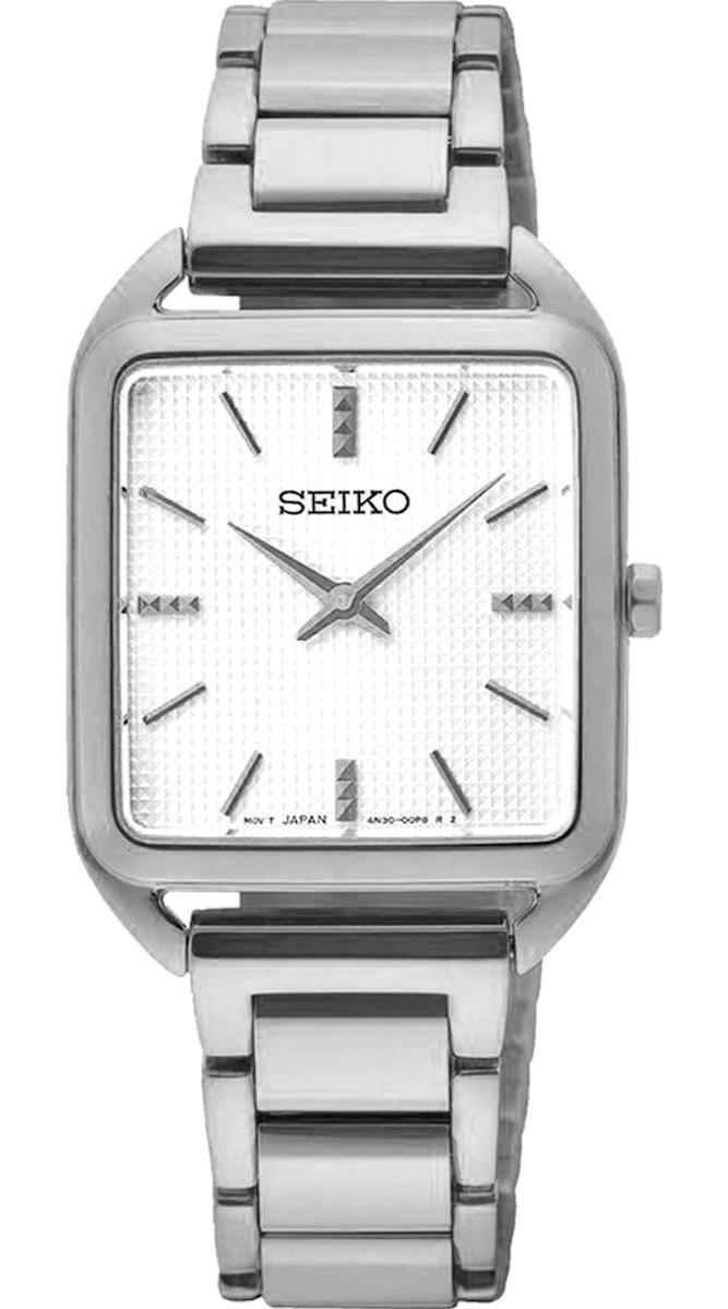 Seiko SWR073P1 26 mm Gri Çelik Kordon Analog Kadın Kol Saati
