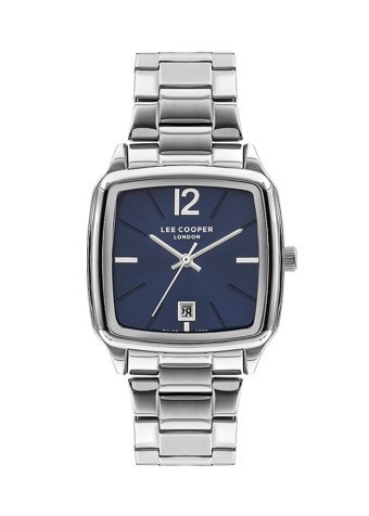 Lee Cooper LC07612390 Takvimli 40 mm Gri Çelik Kordon Analog Kadın Kol Saati
