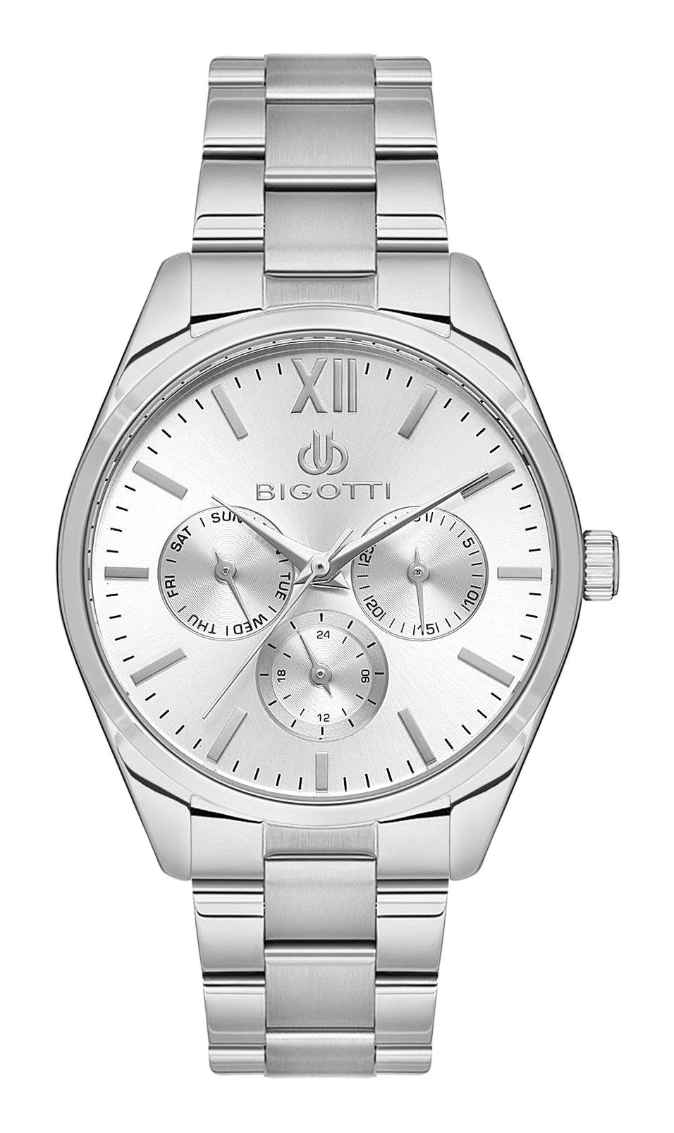 Bigotti BG.1.10492.1 36 mm Gri Çelik Kordon Analog Kadın Kol Saati
