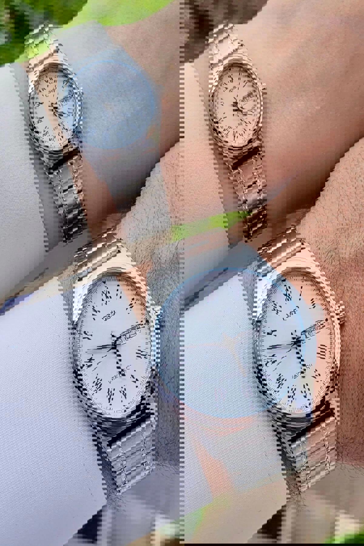 Casio CSISTE33 30 mm Beyaz Çelik Kordon Analog Kadın Kol Saati