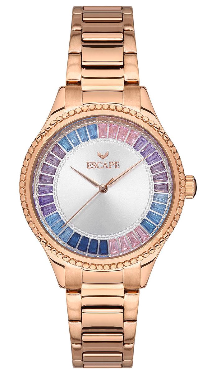 Escape ESCP203804 25 mm Rose Gold Çelik Kordon Analog Kadın Kol Saati
