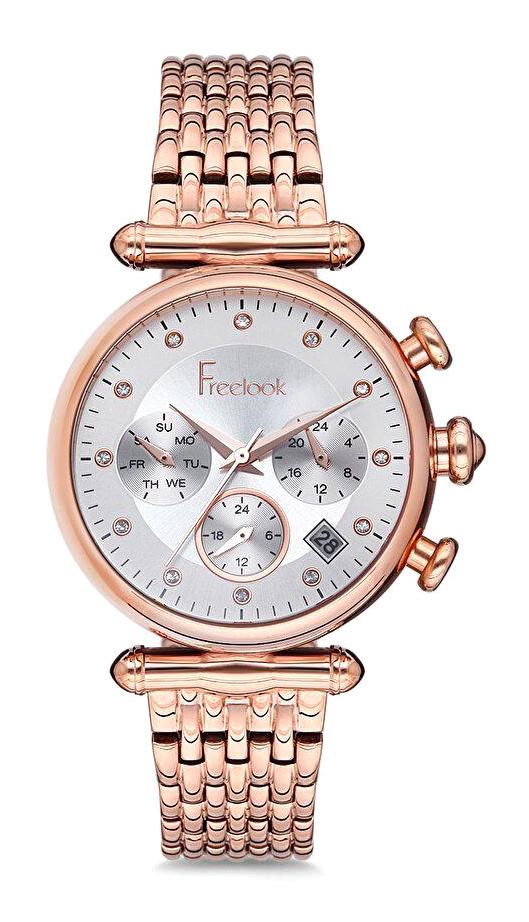 Freelook F.8.1080.05 38 mm Rose Gold Metal Kordon Analog Kadın Kol Saati