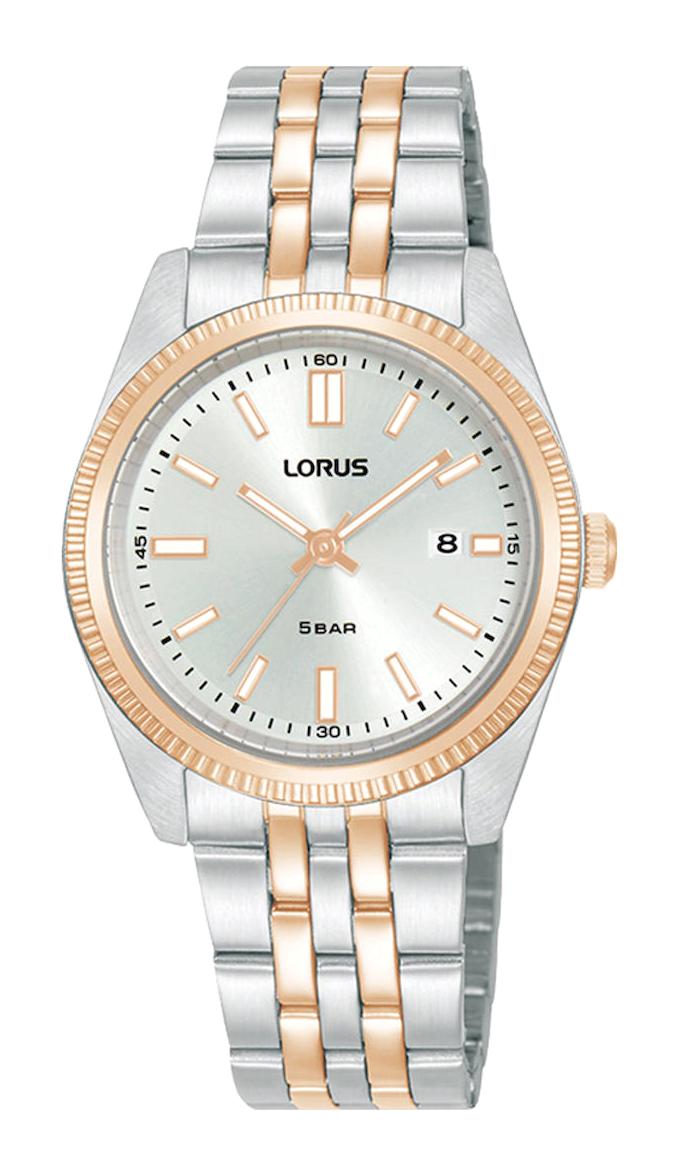 Lorus RJ282BX9 Takvimli 40 mm Gri Çelik Kordon Analog Kadın Kol Saati
