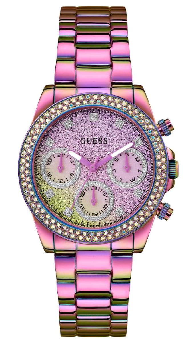 Guess GUGW0483L5 36 mm Çok Renkli Çelik Kordon Analog Kadın Kol Saati