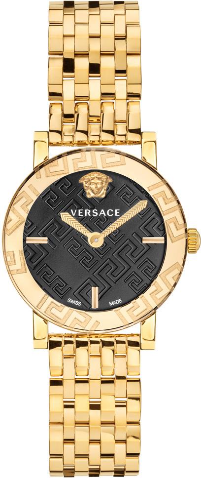 Versace VRSCVEU300621 32 mm Altın Çelik Kordon Analog Kadın Kol Saati
