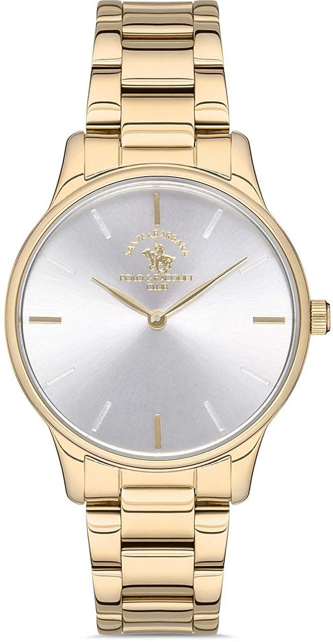 Santa Barbara Polo & Racquet Club SB.1.10247.3 34 mm Altın Çelik Kordon Analog Kadın Kol Saati