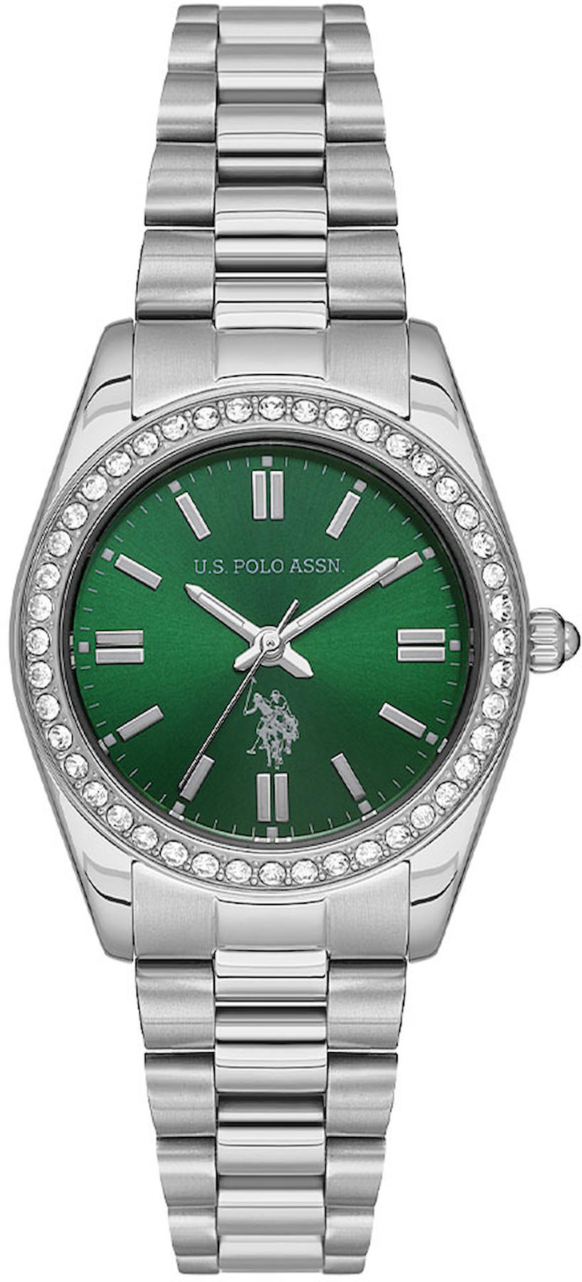 U.S. Polo Assn USPA2067-03 31 mm Gri Çelik Kordon Analog Kadın Kol Saati