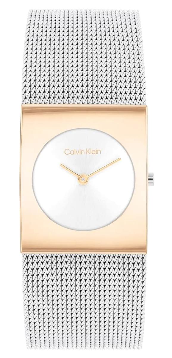 Calvin Klein CK25100063 26 mm Gri Çelik Kordon Analog Kadın Kol Saati