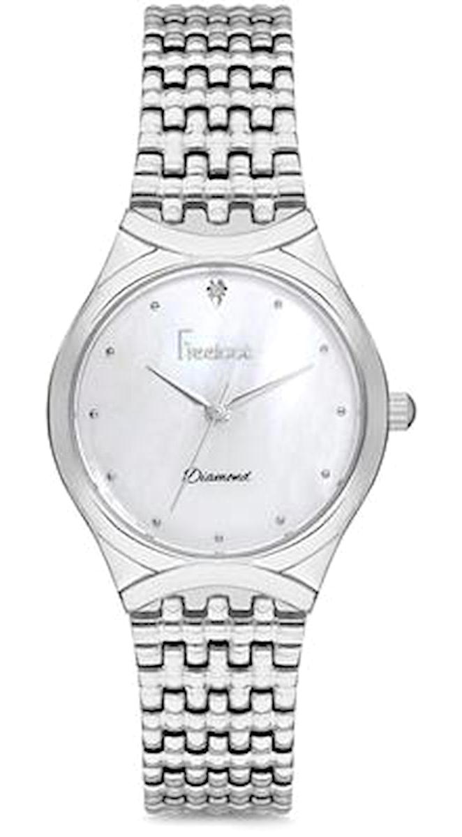 Freelook F.7.1063.01 31-35 mm Gri Metal Kordon Analog Kadın Kol Saati