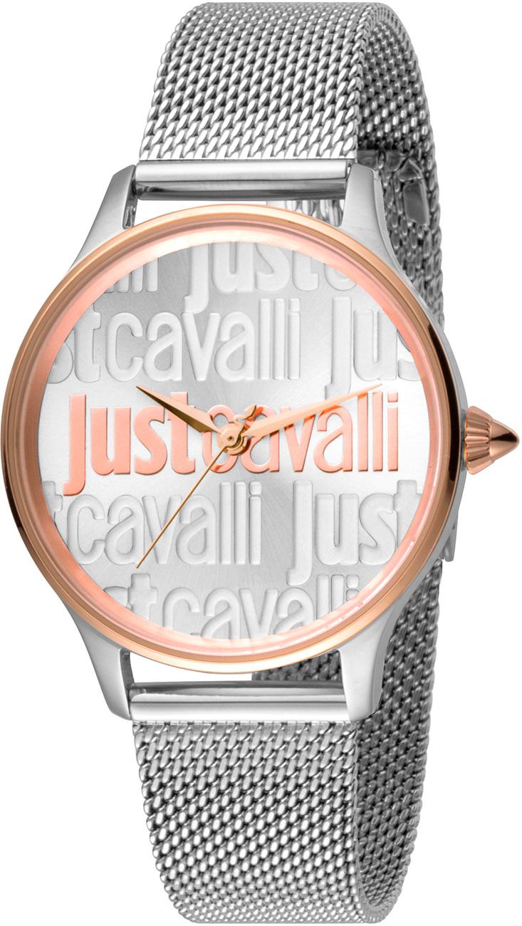 Just Cavalli JC1L032M0305 34 mm Gri Çelik Kordon Analog Kadın Kol Saati