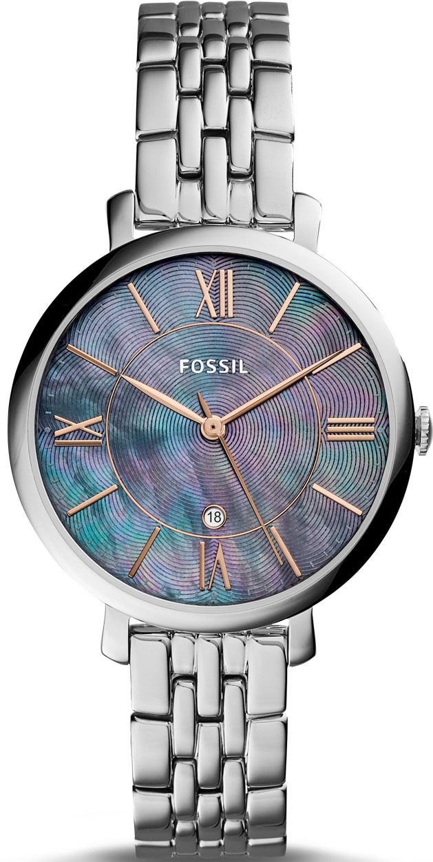 Fossil ES4205 36 mm Gri Çelik Kordon Analog Kadın Kol Saati