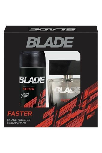 Blade Faster İkili Erkek Parfüm Deodorant Seti EDT 100 ml + 150 ml Deodorant