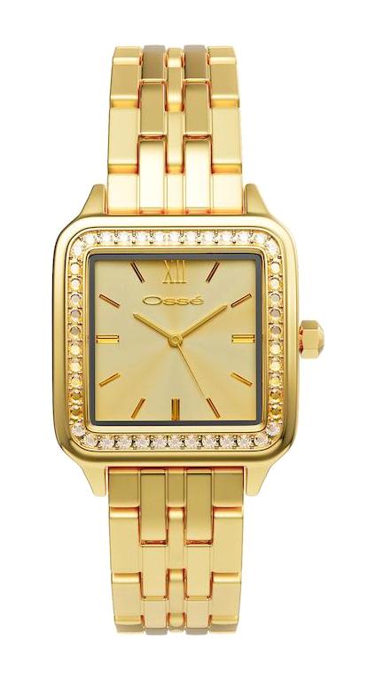 Osse OSW10140 27 mm Altın Çelik Kordon Analog Kadın Kol Saati