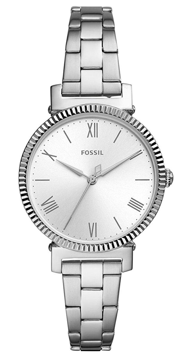 Fossil FES4864 34 mm Gri Çelik Kordon Analog Kadın Kol Saati