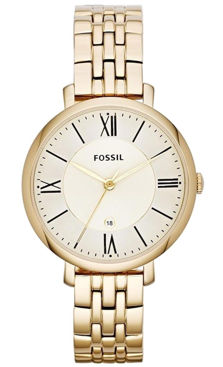 Fossil ES3434 34 mm Altın Çelik Kordon Analog Kadın Kol Saati